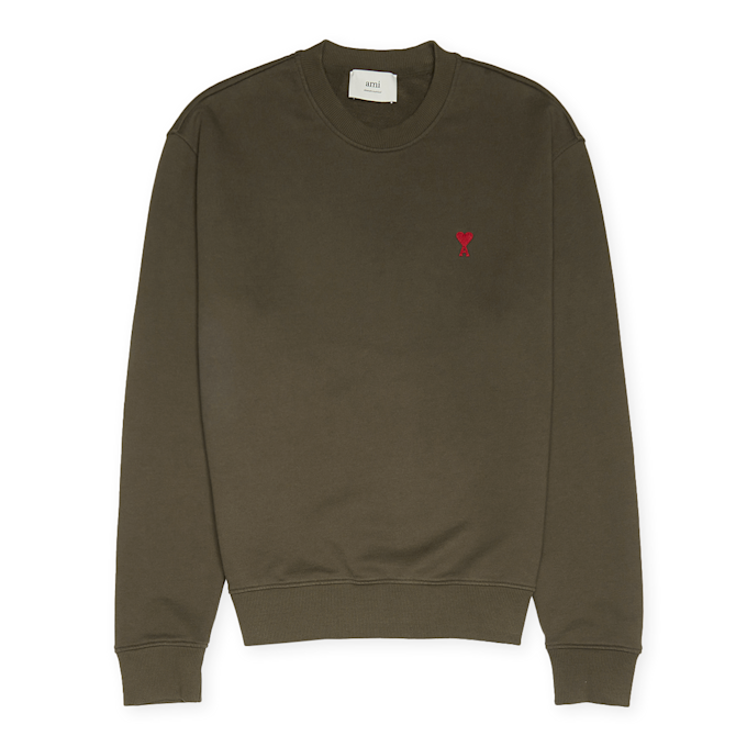 AMI PARIS Ami De Coeur Sweatshirt bruin 88328 1