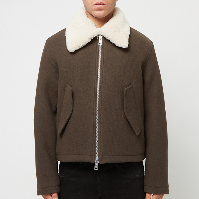 AMI PARIS Short Jacket braun 88327 2