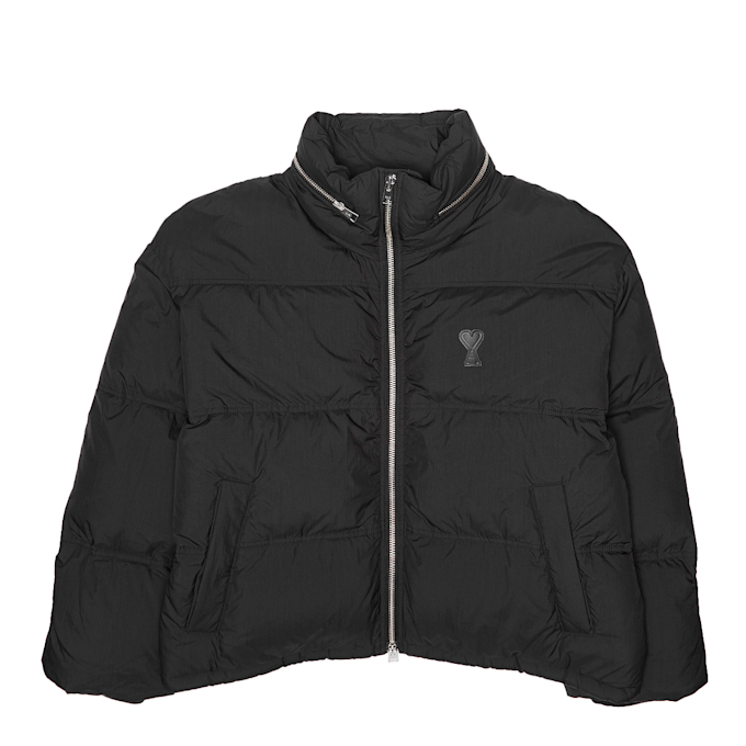 AMI PARIS Ami De Coeur Down Jacket schwarz 85399 1