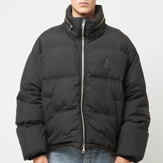 AMI PARIS Ami De Coeur Down Jacket schwarz 85399 2