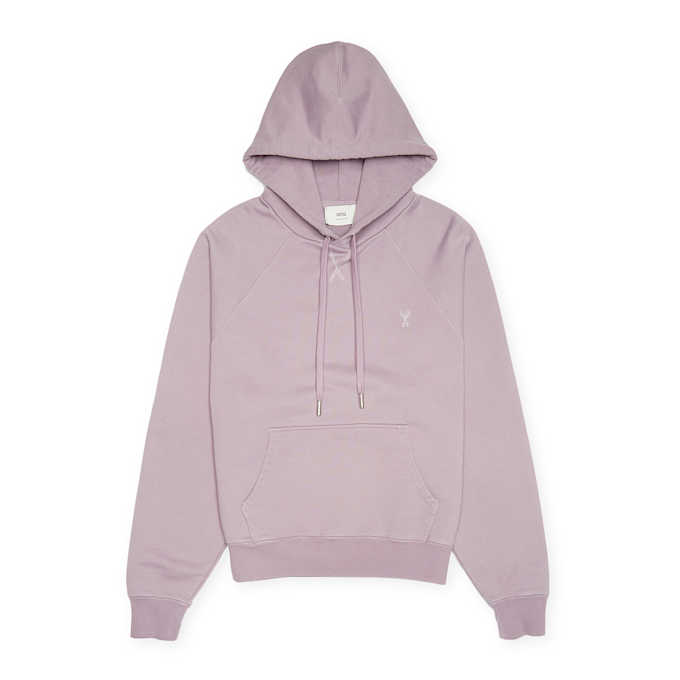 AMI PARIS Boxy Hoodie roze 88331 1