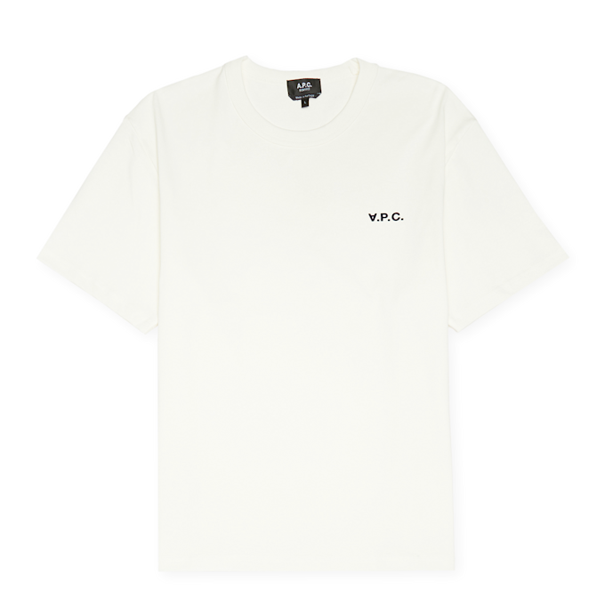 A.P.C. T-Shirt Boxy Petit Vpc wit 89675 1