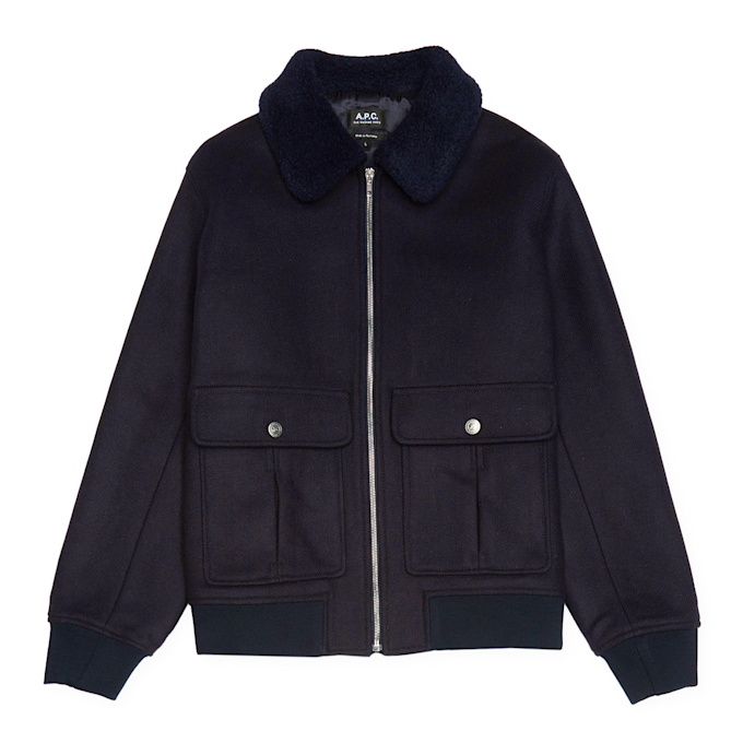 A.P.C. Blouson New Ben blauw 90048 1