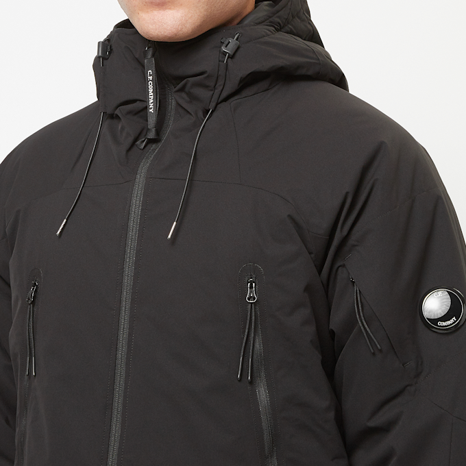 C. P. Company Pro-Tek Padded Hooded Jacket black 87147 5