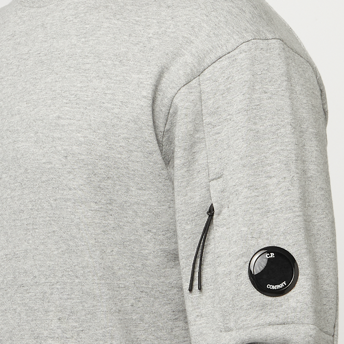 C. P. Company Diagonal Raised Fleece Lens Sweatshirt grey 90440 5