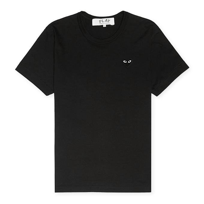 Comme des Garcons Play Black Heart T-Shirt Black schwarz 86074 1
