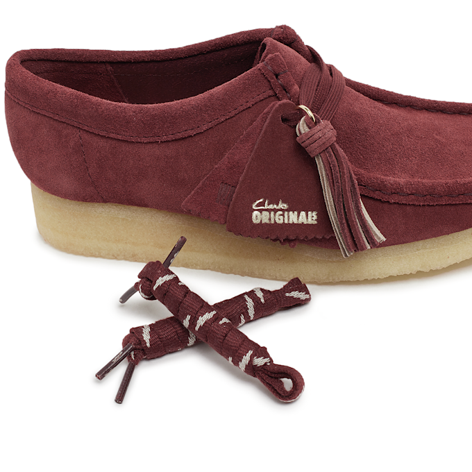 Clarks Originals Wmns Wallabee rot 88351 7