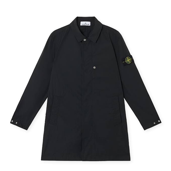 Stone Island Long Coat zwart 88366 1