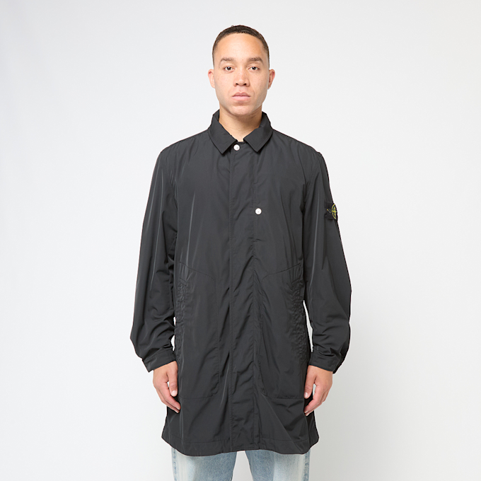 Stone Island Long Coat zwart 88366 2