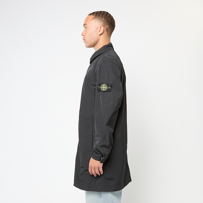 Stone Island Long Coat zwart 88366 3