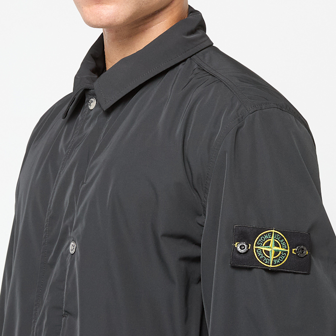 Stone Island Long Coat zwart 88366 5