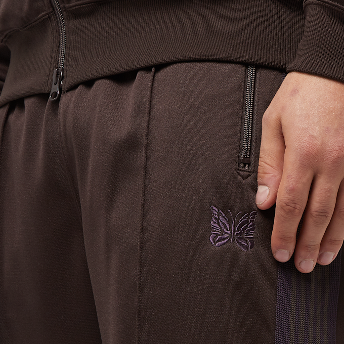 Needles Track Pant - Poly Smooth brown 87199 5
