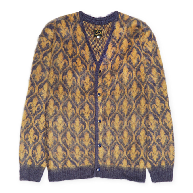 Needles Mohair Cardigan - Ornament gelb 87205 1