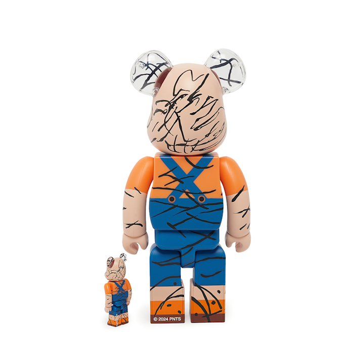 Medicom Bearbrick Pigpen 100% & 400% multi-colour 90707 3