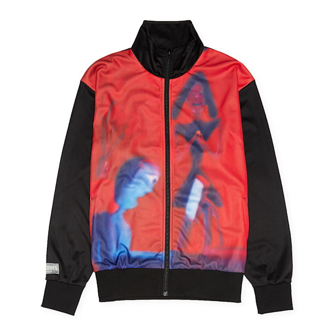 Pleasures Screen Track Jacket zwart 88392 1