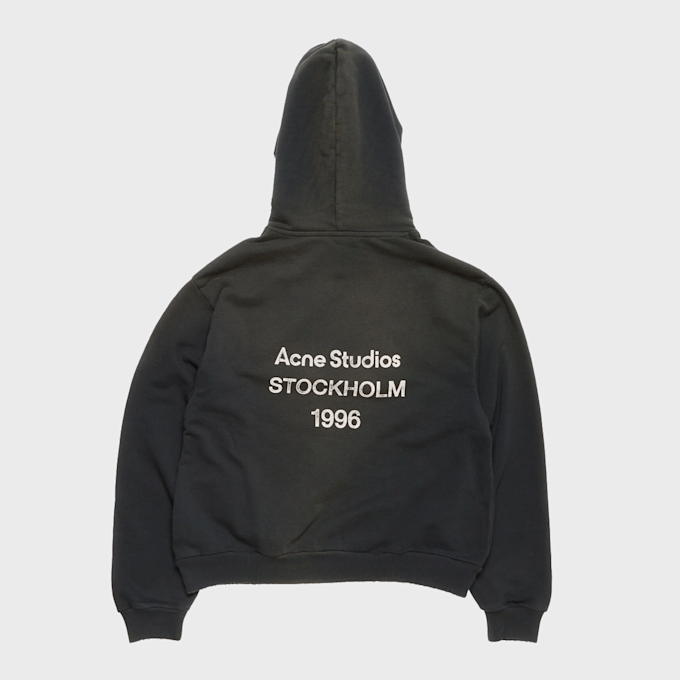 Acne Studios Hoodie Schwarz 86043 1