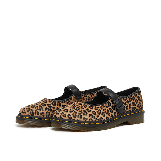 Dr. Martens Wmns Elphie Mary Jane "Leopard Print" braun 88406 1