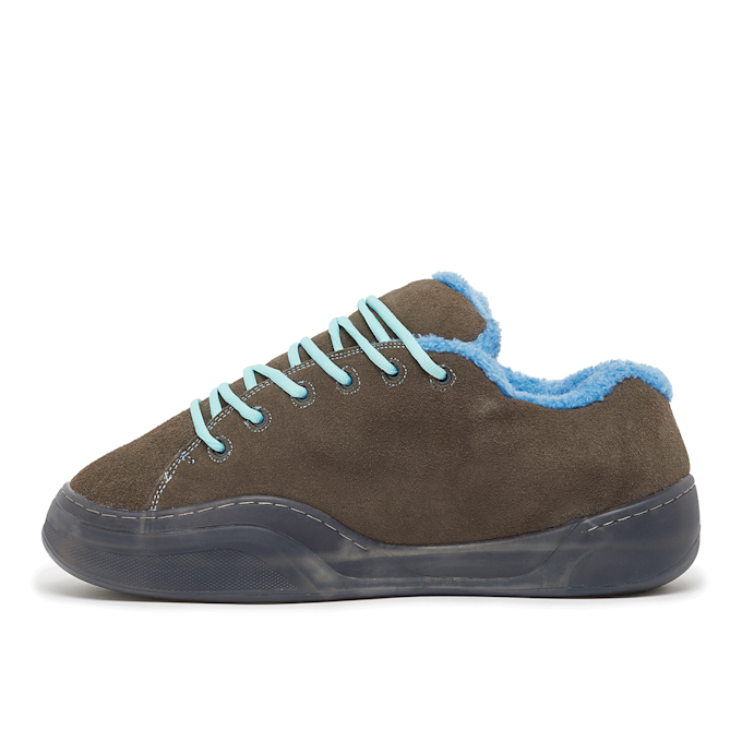 ERL Suede Vamp Skate Sneaker Leather brown 89188 3