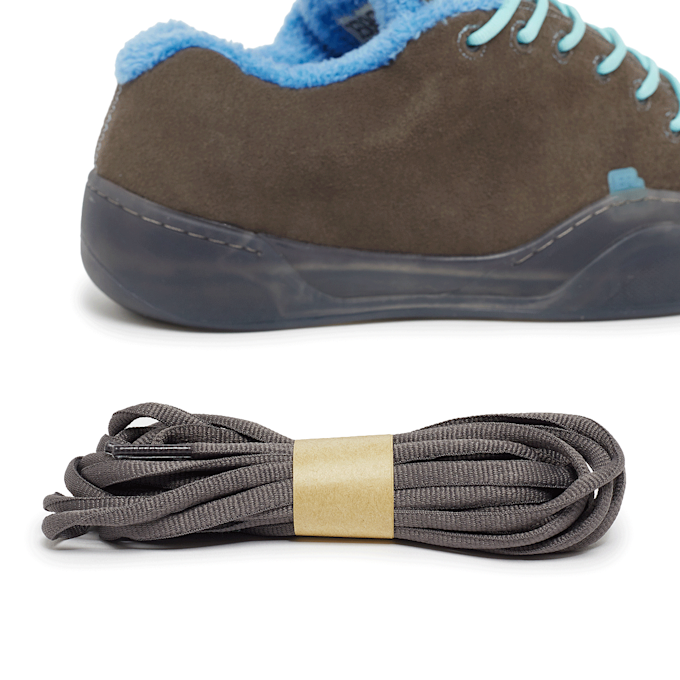 ERL Suede Vamp Skate Sneaker Leather bruin 89188 7