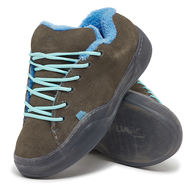 ERL Suede Vamp Skate Sneaker Leather braun 89188 8