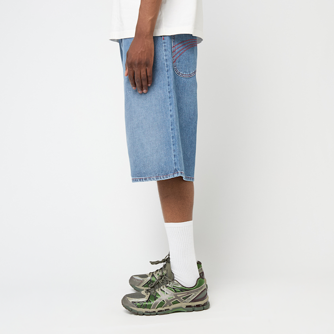 ERL Denim Indiana Skate Shorts Woven blau 89702 3