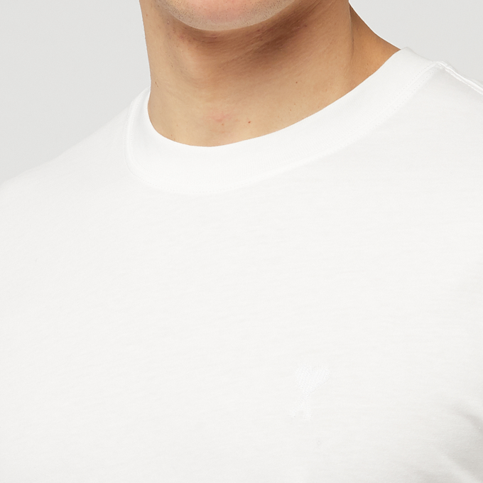 AMI PARIS T-Shirt Classic Tonal wit 90358 5