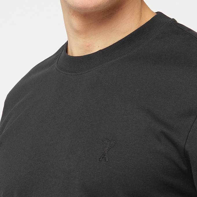 AMI PARIS T-Shirt Classic Tonal zwart 88412 5