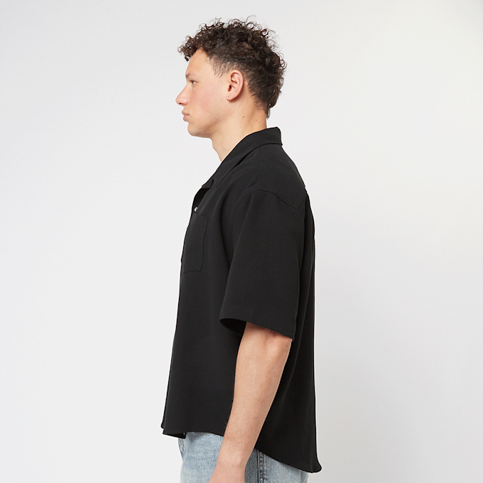 AMI PARIS Camp Collar Shirt black 90560 3