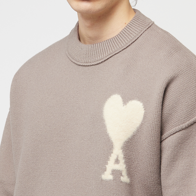 AMI PARIS Ami De Coeur Sweater beige 86064 5