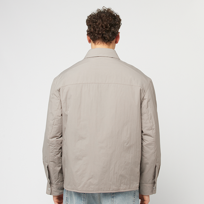 AMI PARIS Padded Ami De Coeur Overshirt grey 89706 4