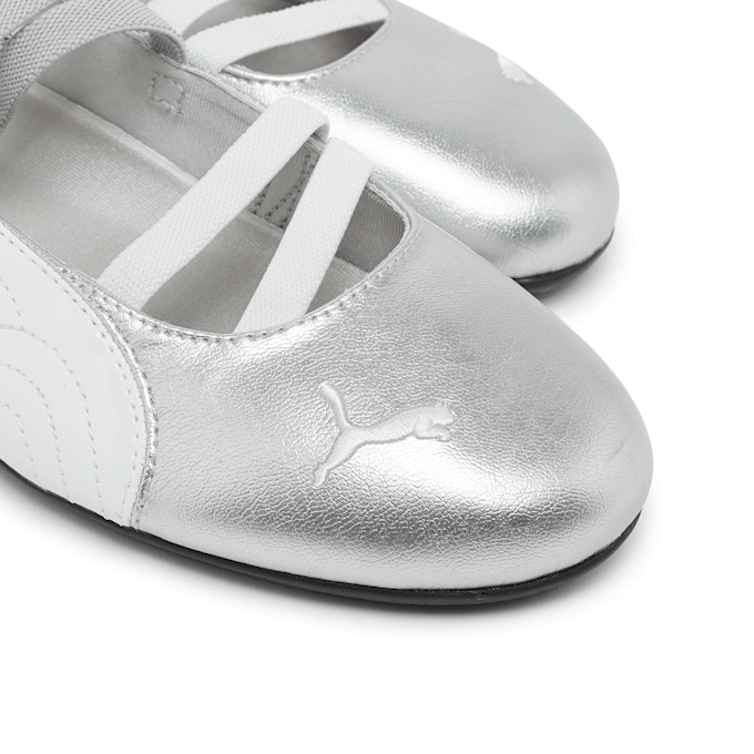 PUMA Wmns Speedcat Ballet Metallic silber 87595 6