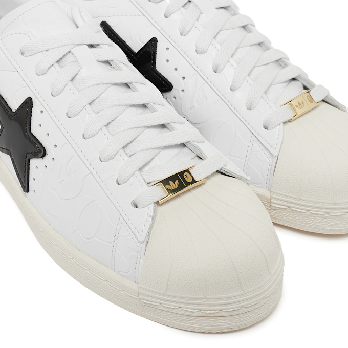 adidas Originals x A Bathing Ape Wmns Superstar Vintage white 86593 6