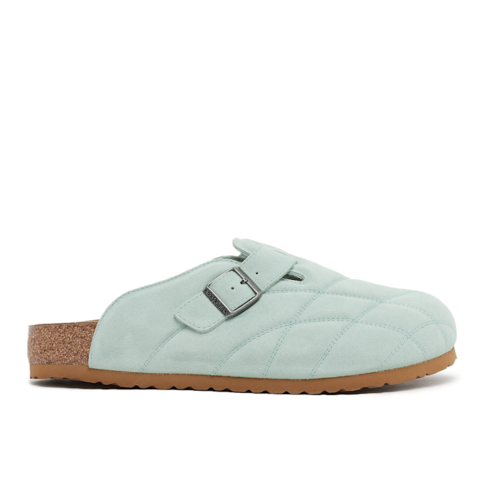 Birkenstock x Jesse Leyva Boston Quilted Leve turquoise 87266 2