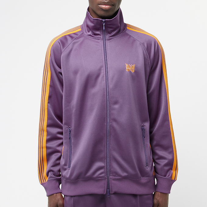 Needles Track Jacket Poly Smooth purple 89301 2