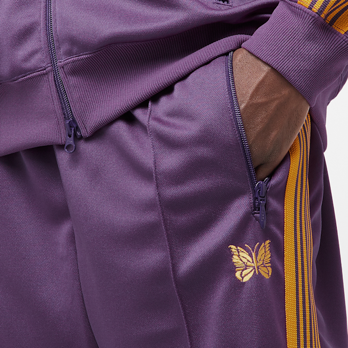 Needles Narrow Track Pant Poly Smooth purple 87504 5
