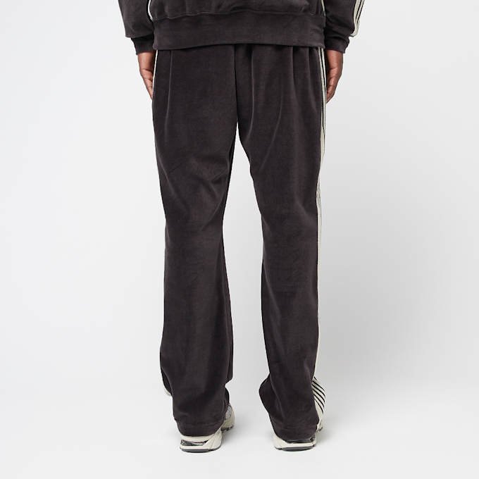 Needles Narrow Track Pant - C/PE Velour braun 85945 4