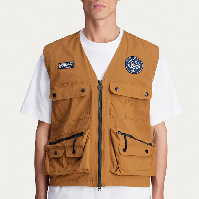 adidas Originals Wardour SPZL Vest brown 90620 2