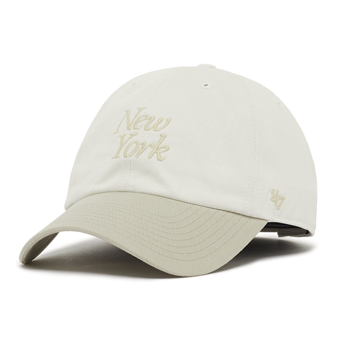 '47 MLB New York Yankees Foundation Script '47 Clean Up Cap beige 89198 1