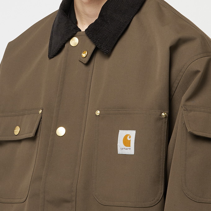 Carhartt WIP Clapton Jacket braun 90078 5