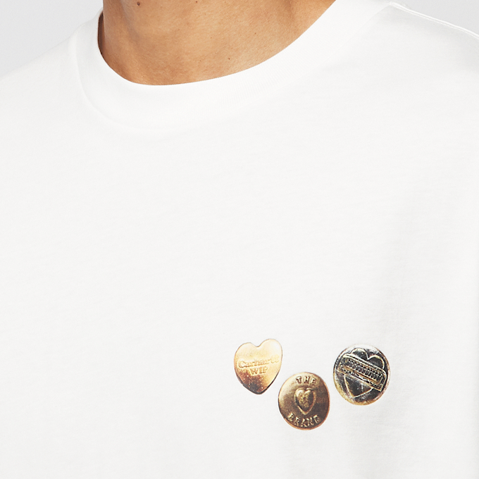 Carhartt WIP Button T-Shirt white 84657 6