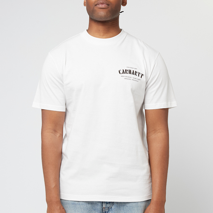 Carhartt WIP Catalogue C Logo T-Shirt weiß 89213 2