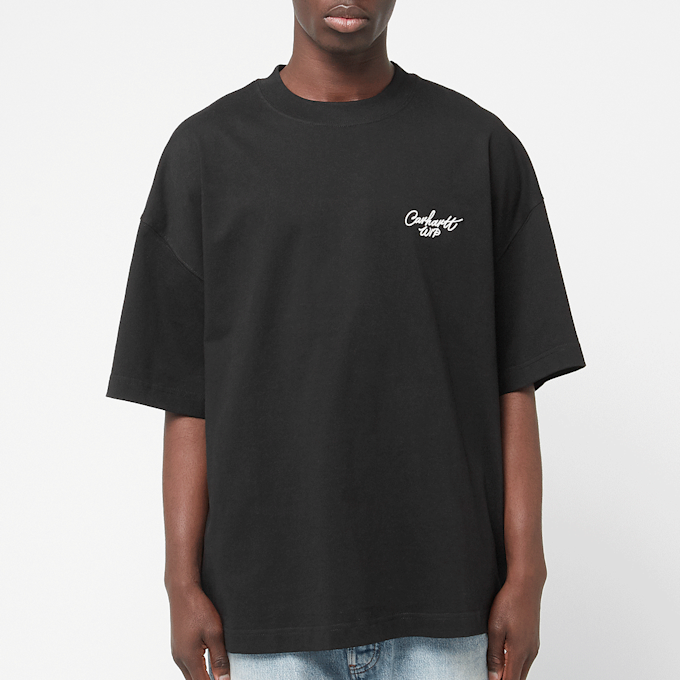 Carhartt WIP S/S Signature Script T-Shirt black 90824 2