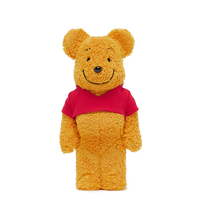 Medicom Bearbrick Winnie The Pooh Costume 400% geel 90082 1