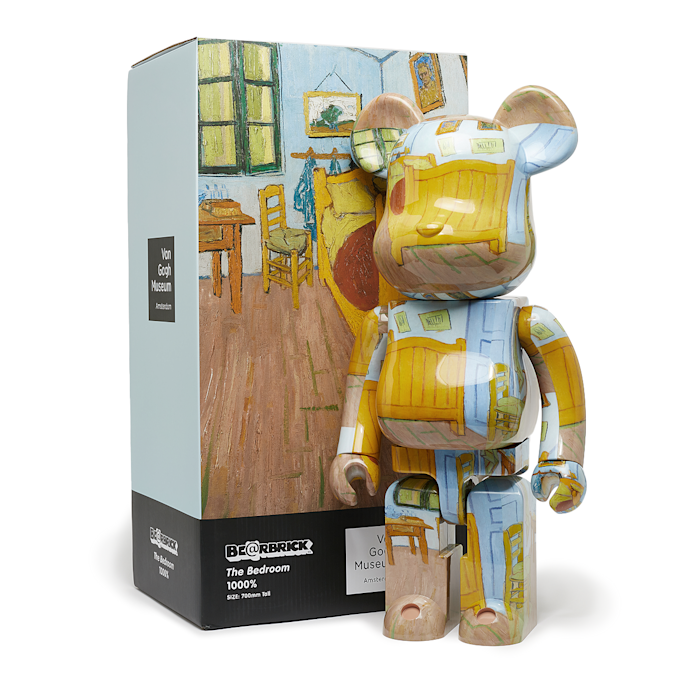 Medicom Bearbrick Van Gogh The Bedroom 1000% multi-colour 90142 4