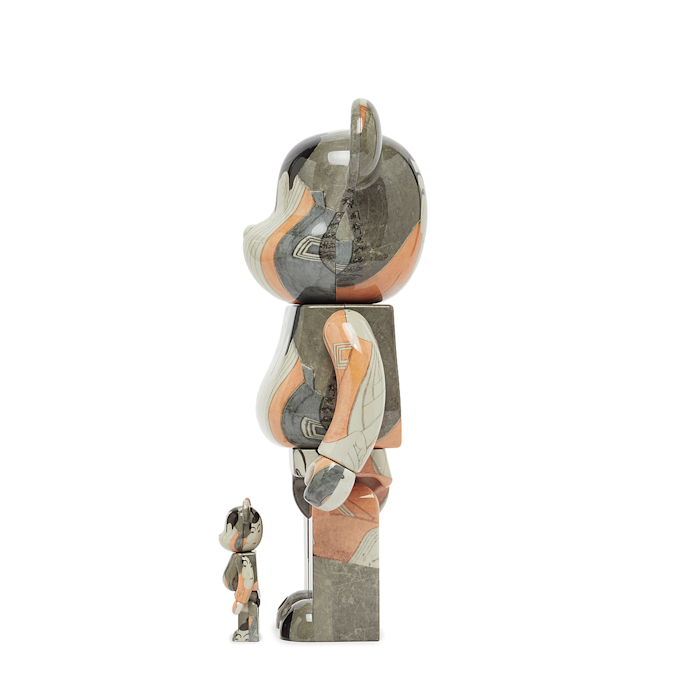 Medicom Bearbrick Boston Museum 100% & 400% multicolor 91036 2