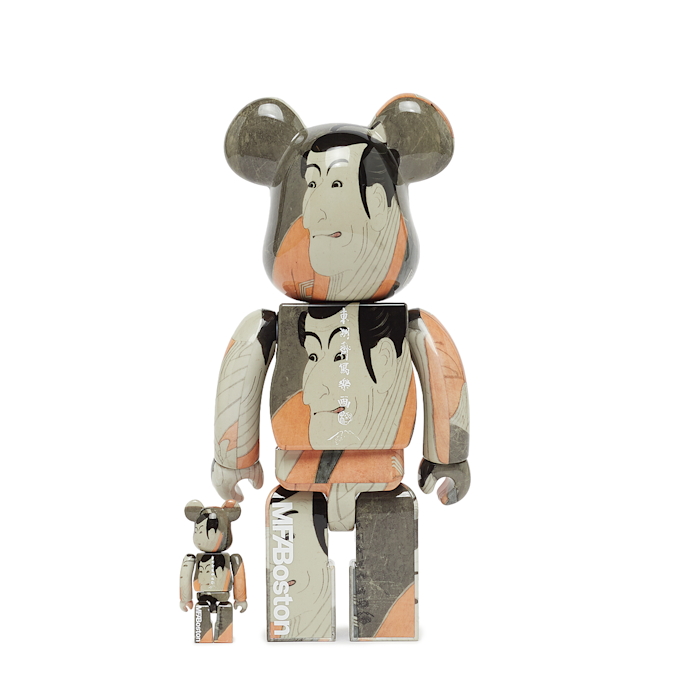 Medicom Bearbrick Boston Museum 100% & 400% multicolor 91036 3