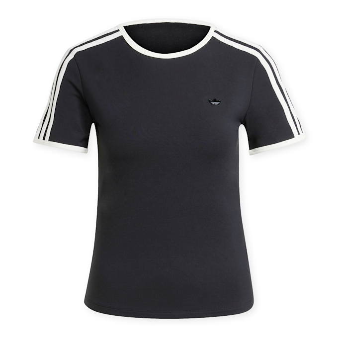 adidas Originals Wmns 3-Stripes Cali Tee schwarz 87810 1