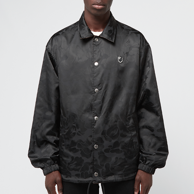 A Bathing Ape Solid Camo Jacquard Nylon Reversible Coach Jacket M braun 88770 4
