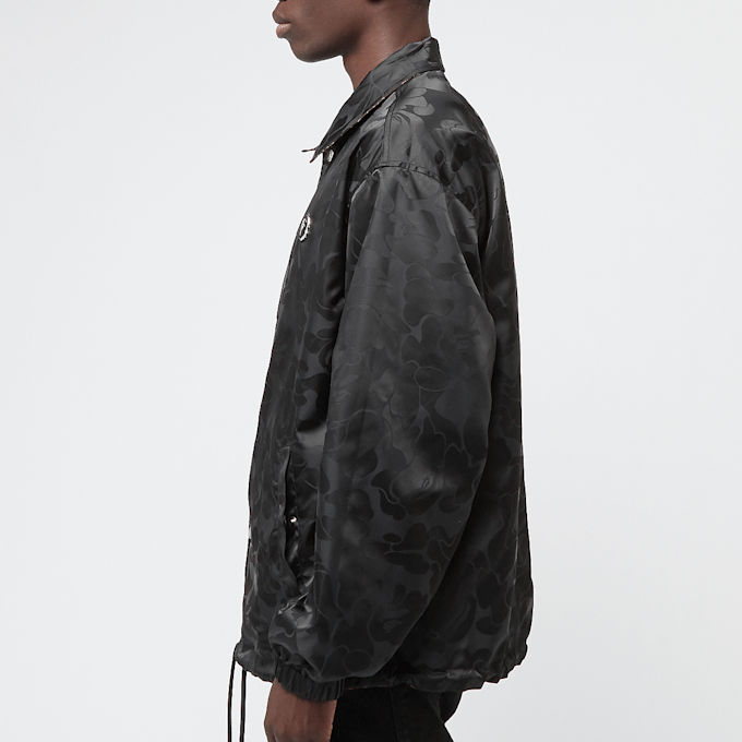 A Bathing Ape Solid Camo Jacquard Nylon Reversible Coach Jacket M brown 88770 5