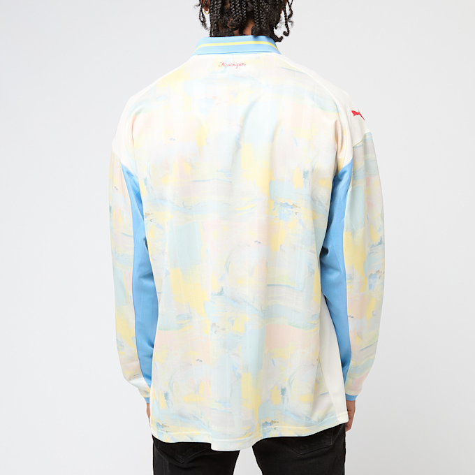 PUMA x KidSuper FC Red Bull Salzburg Longsleeve Retro Shirt beige 89221 4